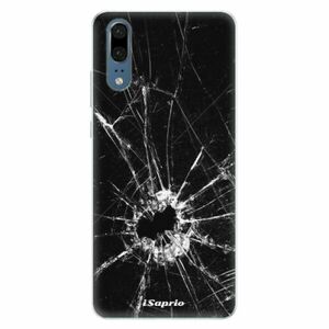 Silikonové pouzdro iSaprio - Broken Glass 10 - Huawei P20 obraz