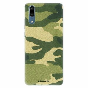 Silikonové pouzdro iSaprio - Green Camuflage 01 - Huawei P20 obraz