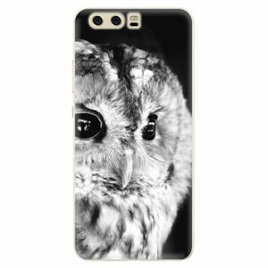 Silikonové pouzdro iSaprio - BW Owl - Huawei P10 obraz