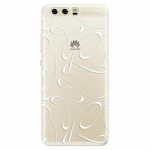 Silikonové pouzdro iSaprio - Fancy - white - Huawei P10 obraz