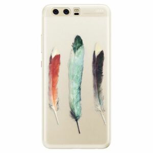 Silikonové pouzdro iSaprio - Three Feathers - Huawei P10 obraz