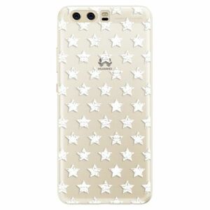 Silikonové pouzdro iSaprio - Stars Pattern - white - Huawei P10 obraz