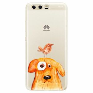 Silikonové pouzdro iSaprio - Dog And Bird - Huawei P10 obraz