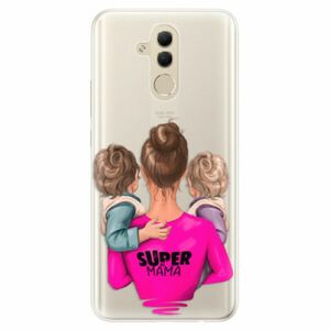 Silikonové pouzdro iSaprio - Super Mama - Two Boys - Huawei Mate 20 Lite obraz