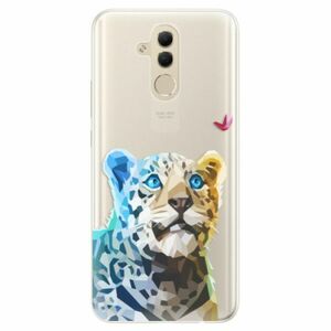 Silikonové pouzdro iSaprio - Leopard With Butterfly - Huawei Mate 20 Lite obraz