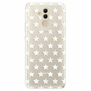 Silikonové pouzdro iSaprio - Stars Pattern - white - Huawei Mate 20 Lite obraz