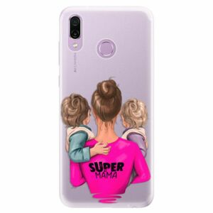 Silikonové pouzdro iSaprio - Super Mama - Two Boys - Huawei Honor Play obraz