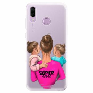 Silikonové pouzdro iSaprio - Super Mama - Two Girls - Huawei Honor Play obraz