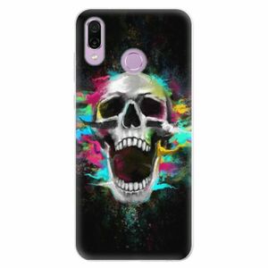 Silikonové pouzdro iSaprio - Skull in Colors - Huawei Honor Play obraz
