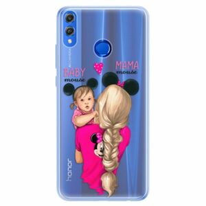 Silikonové pouzdro iSaprio - Mama Mouse Blond and Girl - Huawei Honor 8X obraz