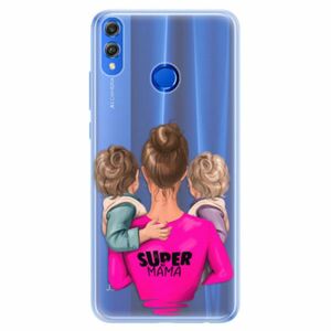 Silikonové pouzdro iSaprio - Super Mama - Two Boys - Huawei Honor 8X obraz