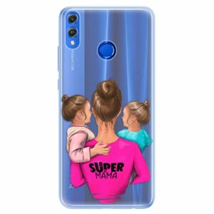 Silikonové pouzdro iSaprio - Super Mama - Two Girls - Huawei Honor 8X obraz