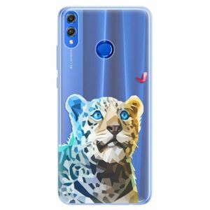 Silikonové pouzdro iSaprio - Leopard With Butterfly - Huawei Honor 8X obraz