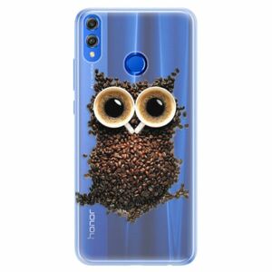 Silikonové pouzdro iSaprio - Owl And Coffee - Huawei Honor 8X obraz