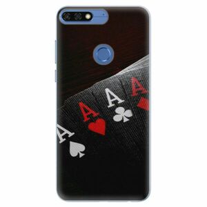Silikonové pouzdro iSaprio - Poker - Huawei Honor 7C obraz