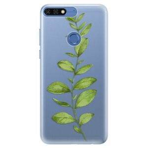 Silikonové pouzdro iSaprio - Green Plant 01 - Huawei Honor 7C obraz