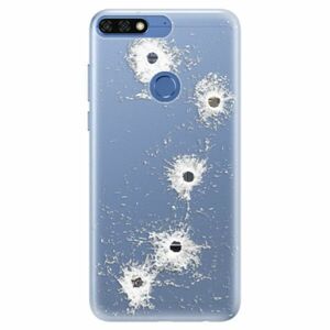 Silikonové pouzdro iSaprio - Gunshots - Huawei Honor 7C obraz