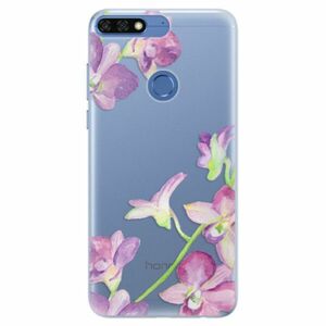 Silikonové pouzdro iSaprio - Purple Orchid - Huawei Honor 7C obraz