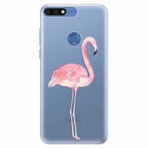 Silikonové pouzdro iSaprio - Flamingo 01 - Huawei Honor 7C obraz