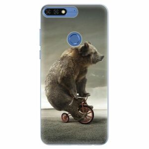Silikonové pouzdro iSaprio - Bear 01 - Huawei Honor 7C obraz