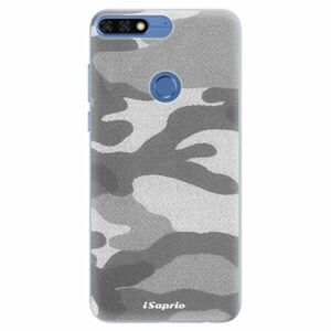 Silikonové pouzdro iSaprio - Gray Camuflage 02 - Huawei Honor 7C obraz