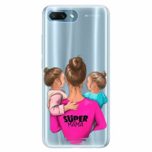 Silikonové pouzdro iSaprio - Super Mama - Two Girls - Huawei Honor 10 obraz