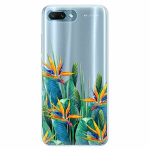 Silikonové pouzdro iSaprio - Exotic Flowers - Huawei Honor 10 obraz