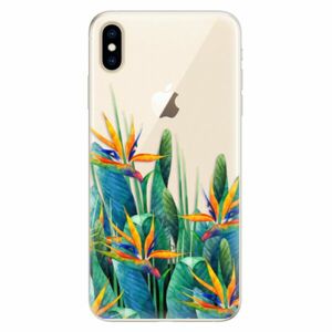 Silikonové pouzdro iSaprio - Exotic Flowers - iPhone XS Max obraz