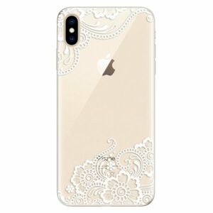 Silikonové pouzdro iSaprio - White Lace 02 - iPhone XS Max obraz