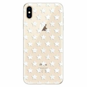 Silikonové pouzdro iSaprio - Stars Pattern - white - iPhone XS Max obraz