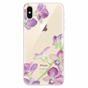 Silikonové pouzdro iSaprio - Purple Orchid - iPhone XS Max obraz