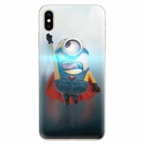 Silikonové pouzdro iSaprio - Mimons Superman 02 - iPhone XS Max obraz
