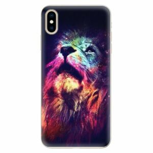 Silikonové pouzdro iSaprio - Lion in Colors - iPhone XS Max obraz