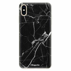 Silikonové pouzdro iSaprio - Black Marble 18 - iPhone XS Max obraz