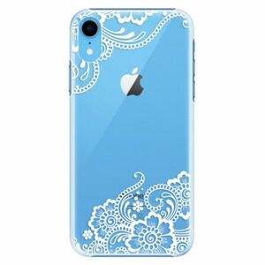 Plastové pouzdro iSaprio - White Lace 02 - iPhone XR obraz