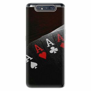 Odolné silikonové pouzdro iSaprio - Poker - Samsung Galaxy A80 obraz