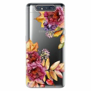 Odolné silikonové pouzdro iSaprio - Fall Flowers - Samsung Galaxy A80 obraz
