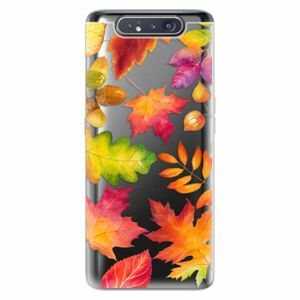 Odolné silikonové pouzdro iSaprio - Autumn Leaves 01 - Samsung Galaxy A80 obraz