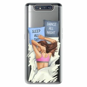 Odolné silikonové pouzdro iSaprio - Dance and Sleep - Samsung Galaxy A80 obraz