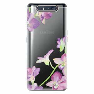 Odolné silikonové pouzdro iSaprio - Purple Orchid - Samsung Galaxy A80 obraz
