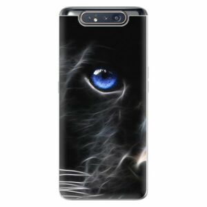 Odolné silikonové pouzdro iSaprio - Black Puma - Samsung Galaxy A80 obraz