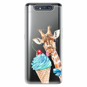 Odolné silikonové pouzdro iSaprio - Love Ice-Cream - Samsung Galaxy A80 obraz