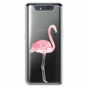 Odolné silikonové pouzdro iSaprio - Flamingo 01 - Samsung Galaxy A80 obraz
