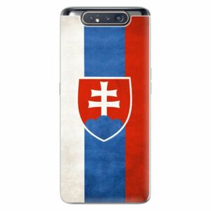Odolné silikonové pouzdro iSaprio - Slovakia Flag - Samsung Galaxy A80 obraz