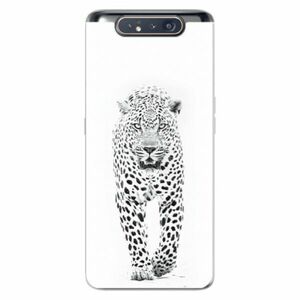 Odolné silikonové pouzdro iSaprio - White Jaguar - Samsung Galaxy A80 obraz
