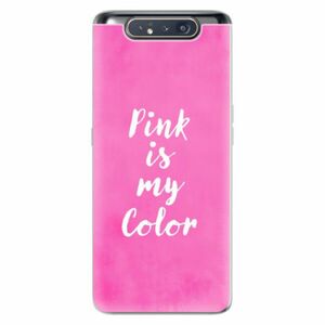 Odolné silikonové pouzdro iSaprio - Pink is my color - Samsung Galaxy A80 obraz
