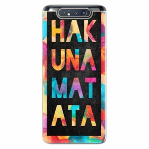 Odolné silikonové pouzdro iSaprio - Hakuna Matata 01 - Samsung Galaxy A80 obraz