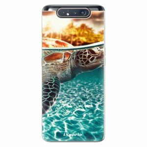 Odolné silikonové pouzdro iSaprio - Turtle 01 - Samsung Galaxy A80 obraz