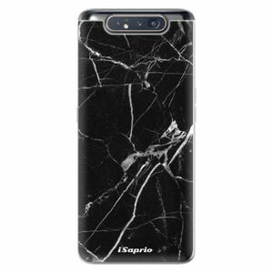 Odolné silikonové pouzdro iSaprio - Black Marble 18 - Samsung Galaxy A80 obraz