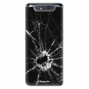 Odolné silikonové pouzdro iSaprio - Broken Glass 10 - Samsung Galaxy A80 obraz